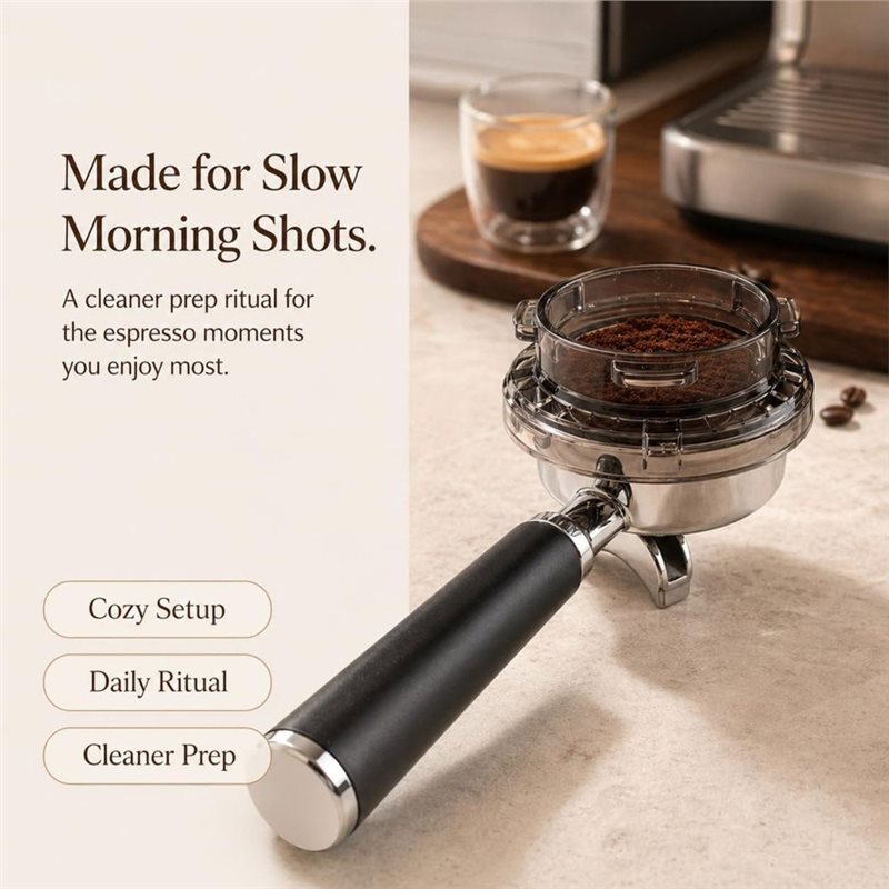 Breville Espresso Barista Express - กรวยจ่ายกาแฟแบบ Twist-Lock ขนาด 54 มม. สำหรับเครื่องชงกาแฟ