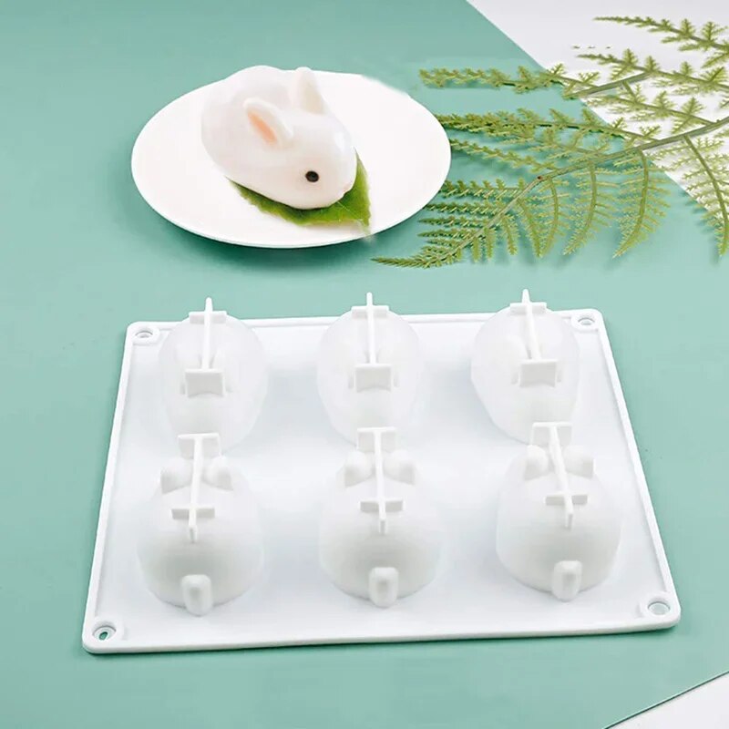 แม่พิมพ์กระต่ายซิลิโคน แม่พิมพ - Bunny Cake Mold บทวิจารณ์และราคา