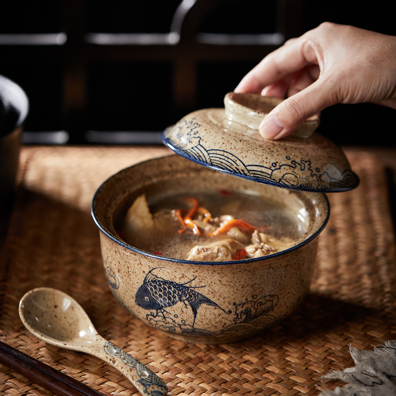6.5 นิ้วสไตล์ญี่ปุ่นชามราเมนพร - Dim Sum Basket บทวิจารณ์และราคา