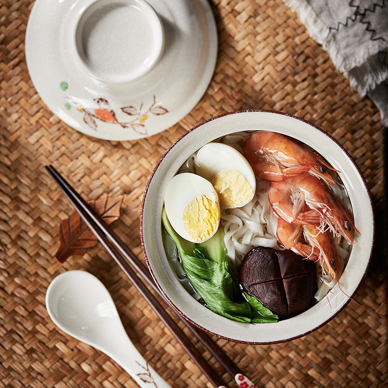 6.5 นิ้วสไตล์ญี่ปุ่นชามราเมนพร - Dim Sum Basket บทวิจารณ์และราคา