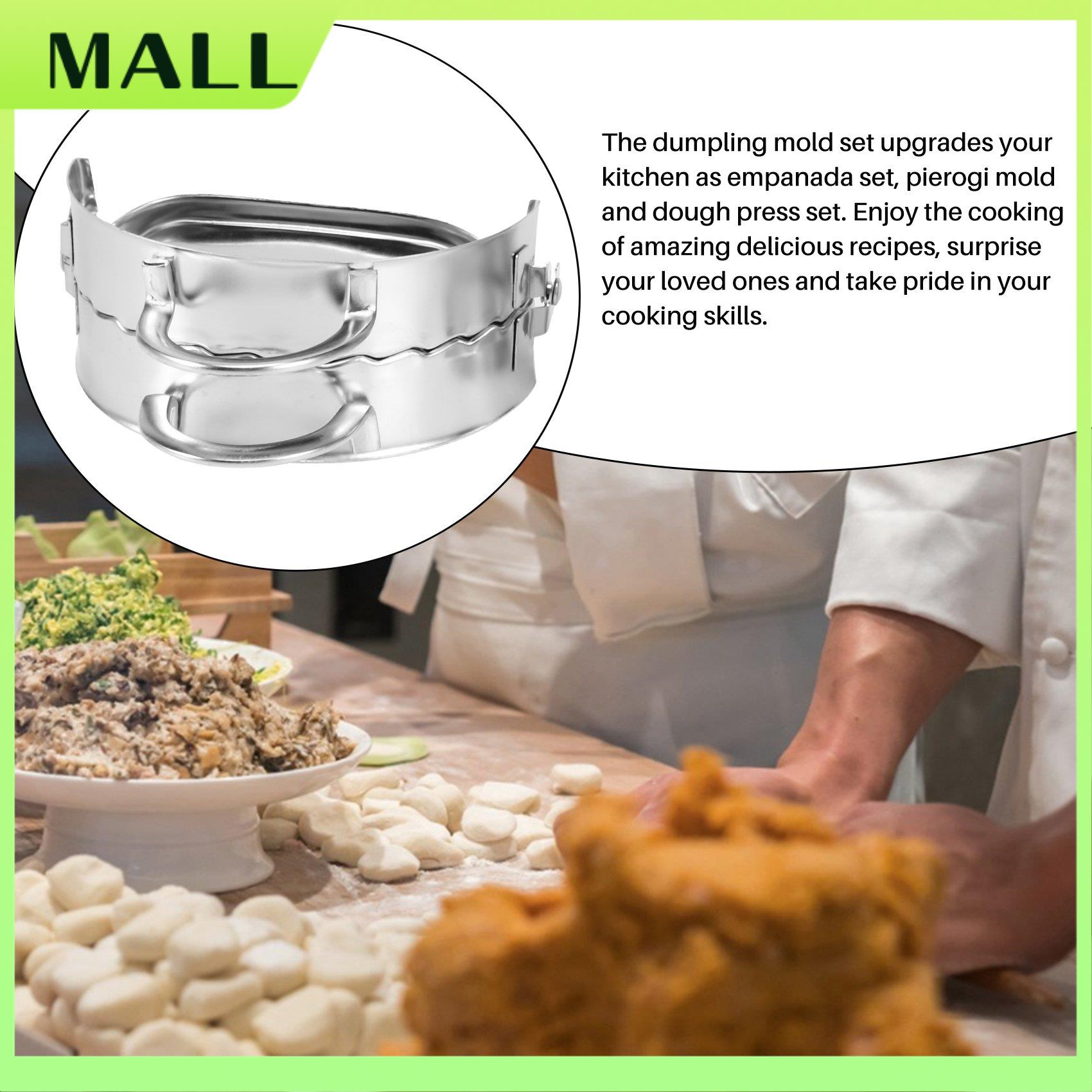 MALL เครื่องทําเกี๊ยว 8 ชิ้น,  - Dumpling Press Set บทวิจารณ์และราคา