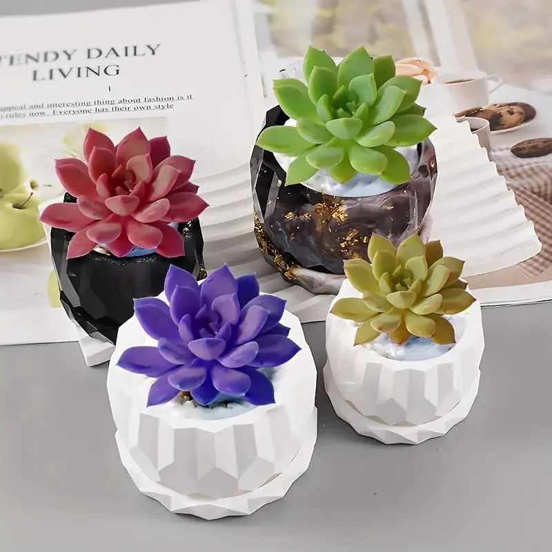 1 ชุดซิลิโคน Planter แม่พิมพ์ส - Potsticker Mold บทวิจารณ์และราคา