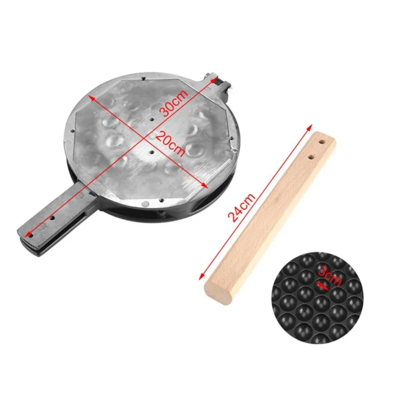 QQ เครื่องทําพัฟไข่บ้าน LPG แก - Egg Waffle Pan บทวิจารณ์และราคา